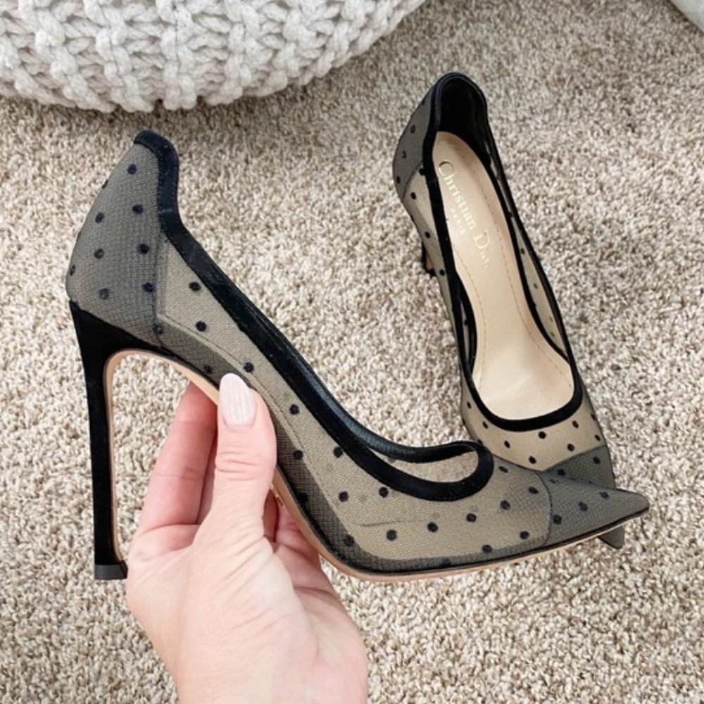 Authentic Dior pointed-toe pumps